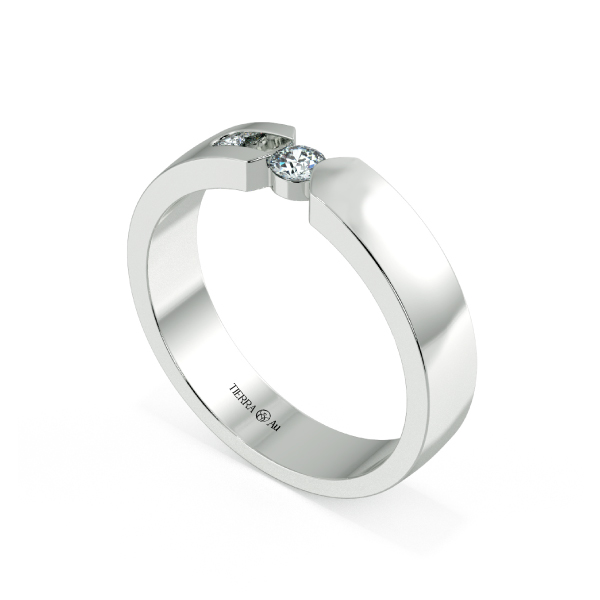 Men's Modern Wedding Ring NCM2005 2